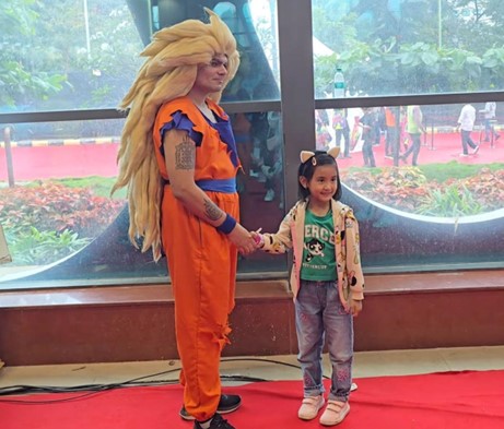 インド コスプレイヤー